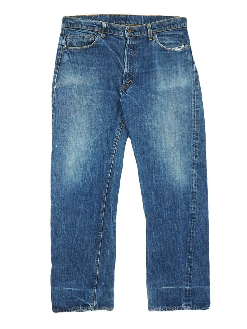 70's Levi's 505 シングル デニムパンツ 良色落ち W36 L31 70's Levi's 505 シングルデニムパンツ 濃紺 良色落ち 実寸(30.5