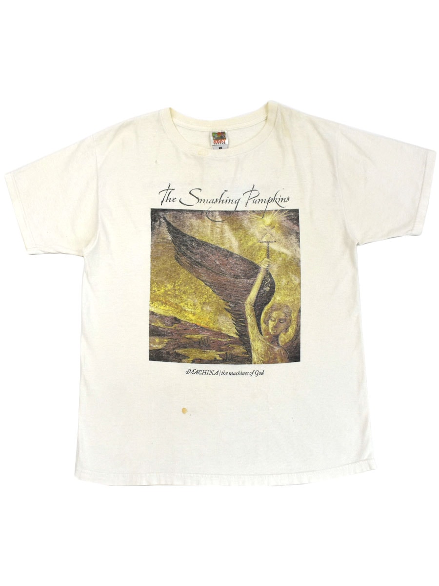 00's FRUIT OF LOOM スマッシング･パンプキンズ ''MACHINA/the machines of God'' 両面プリント Tシャツ 表記(L)