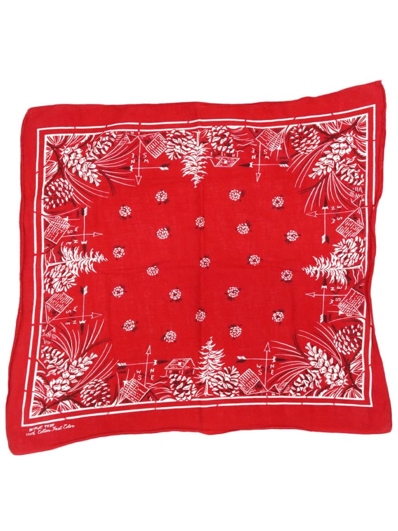Supreme Silk Bandana Red - SS25 - JP