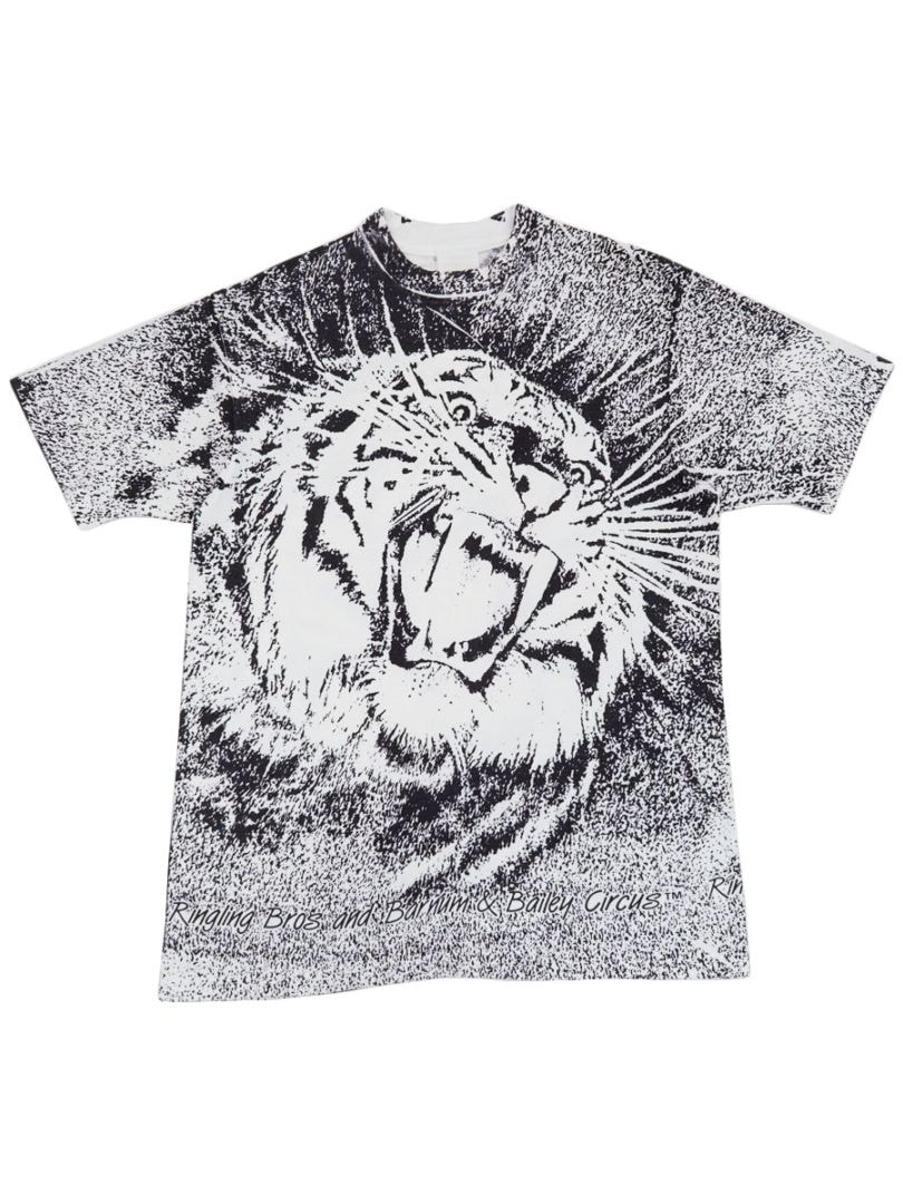 90's ''Ringling Bros and Barnum & bailey Circus'' オールオーバープリント Tシャツ 実寸(L位)