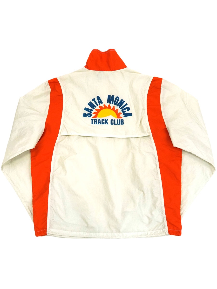 80's 紺タグ NIKE ''SANTA MONICA TRACK CLUB'' ナイロンプルオーバー 表記(L)
