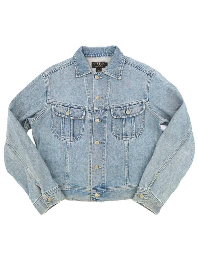 90's RRL 三ツ星 101-Jタイプ デニムJKT 表記(M) USA製