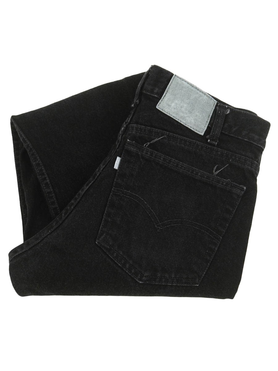 90's Levi's Silver Tab 525 ブラックデニムパンツ 実寸(30x26位) USA製