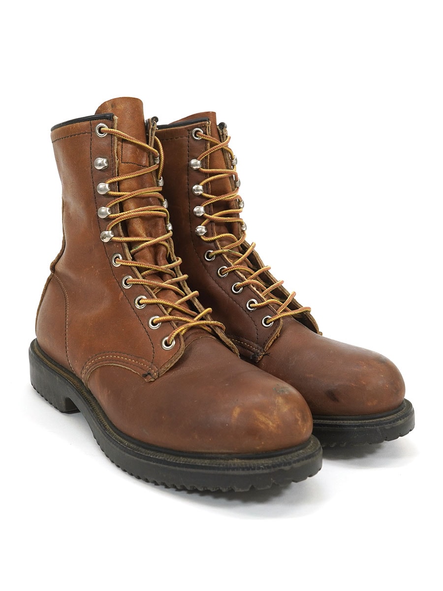 80's RED WING #2233 スーパーソール レザーワークブーツ ブラウン 表記(8 D) USA製