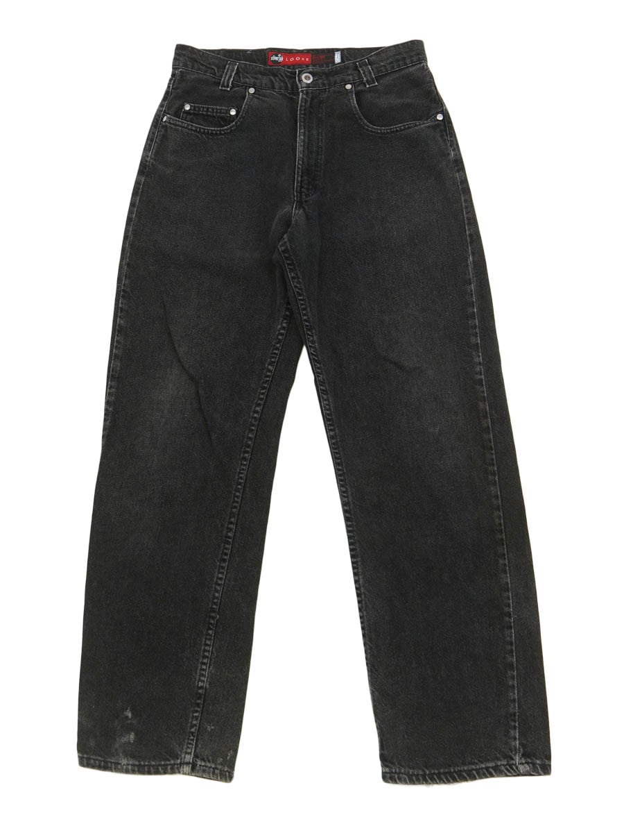 90's Levi's Silver Tab LOOSE STUDENT ブラックデニムパンツ 表記(30x30) USA製