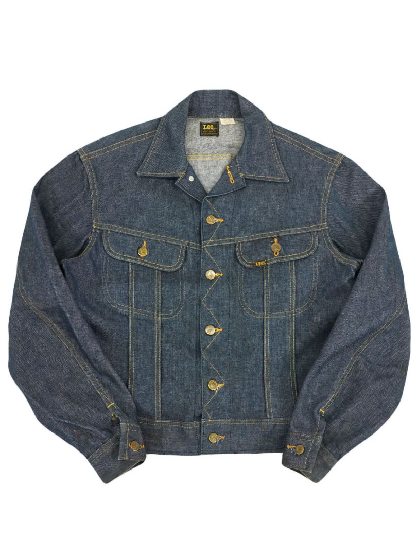 80's Lee 220 デニムジャケット 濃紺 実寸(38位) | NEW ITEM