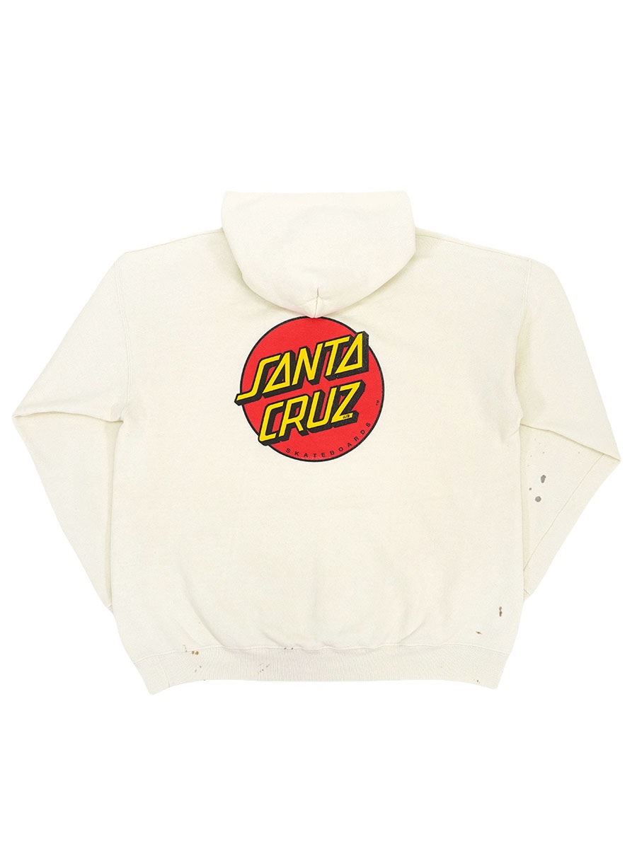 90's SANTA CRUZ SKATEBOARDS NHSタグ 両面プリント スウェット