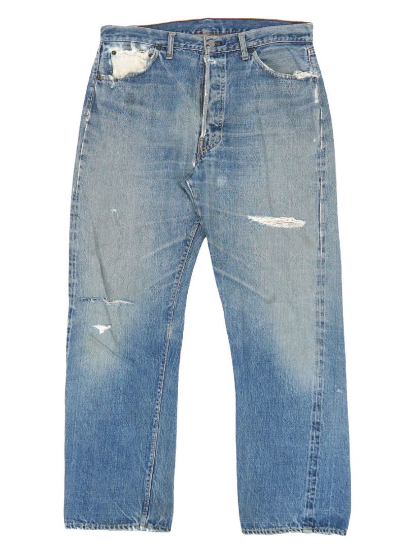 60's Levi's 501 BIG-E デニムパンツ 味あり 渋雰囲気 実寸(36x30位)