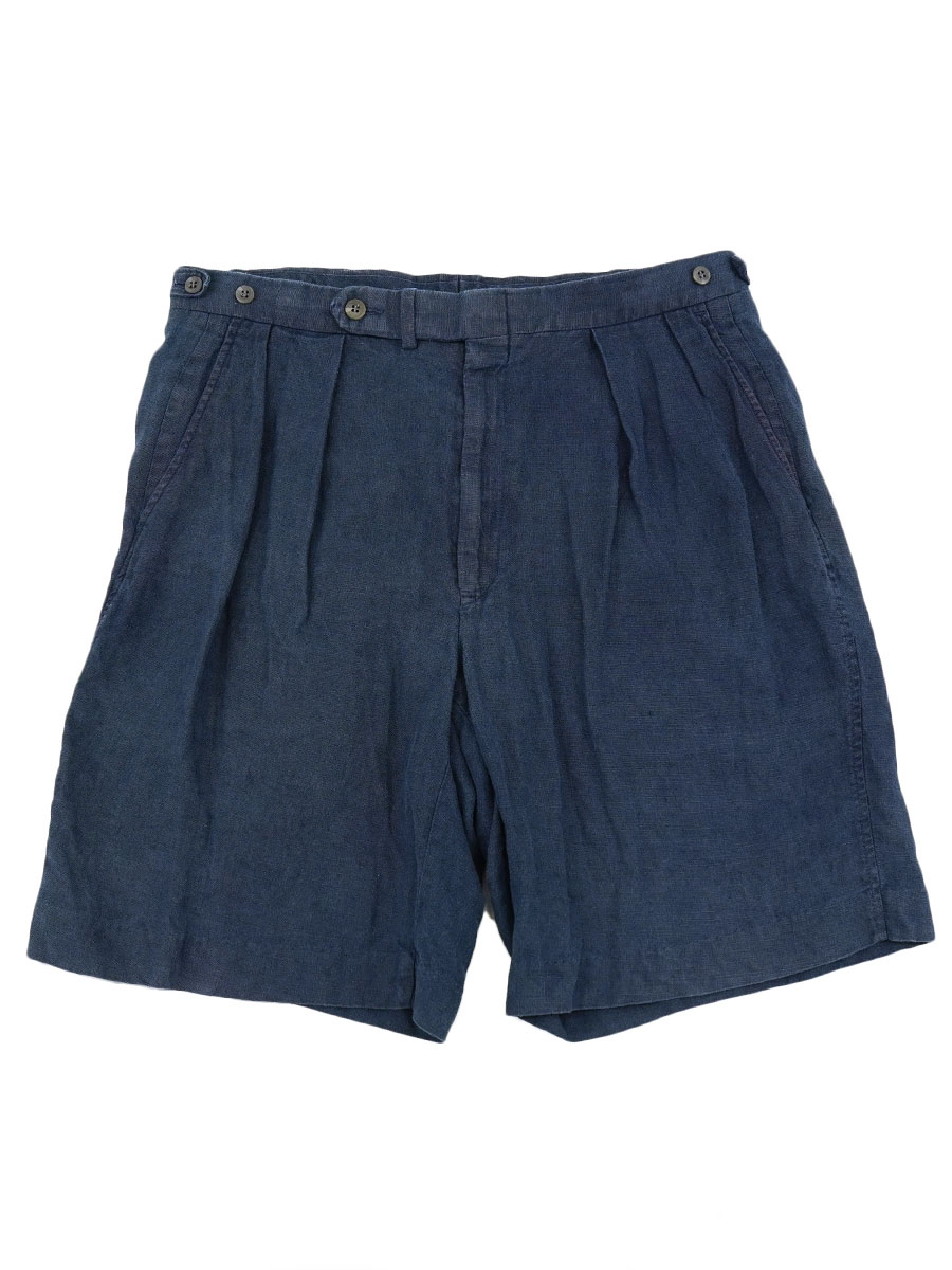 90s USA製 POLO by Ralph Lauren リネンショーツ 1990s Polo by Ralph Lauren linen tuck shorts 90s Poloの