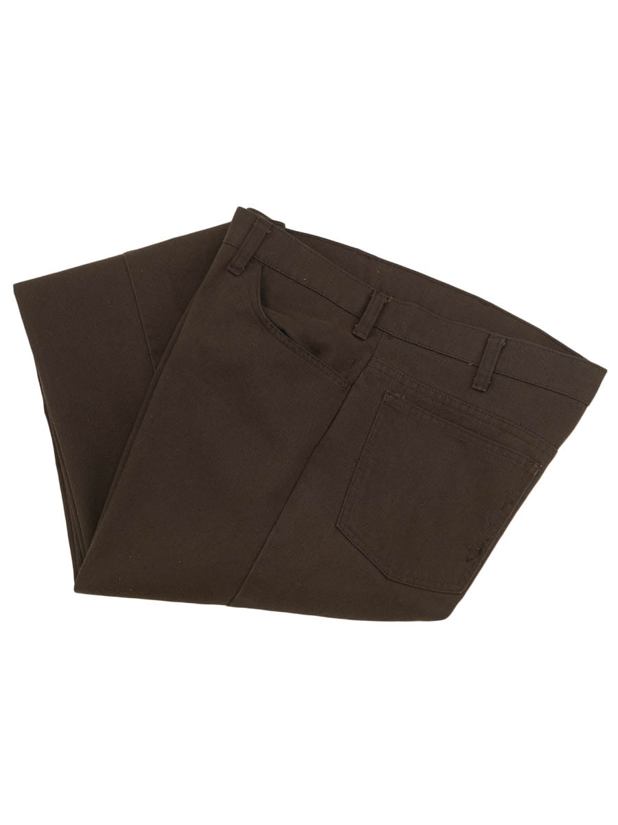 70's Levi's 517 STA-PREST ピケパンツ ブラウン 実寸(35x31位)