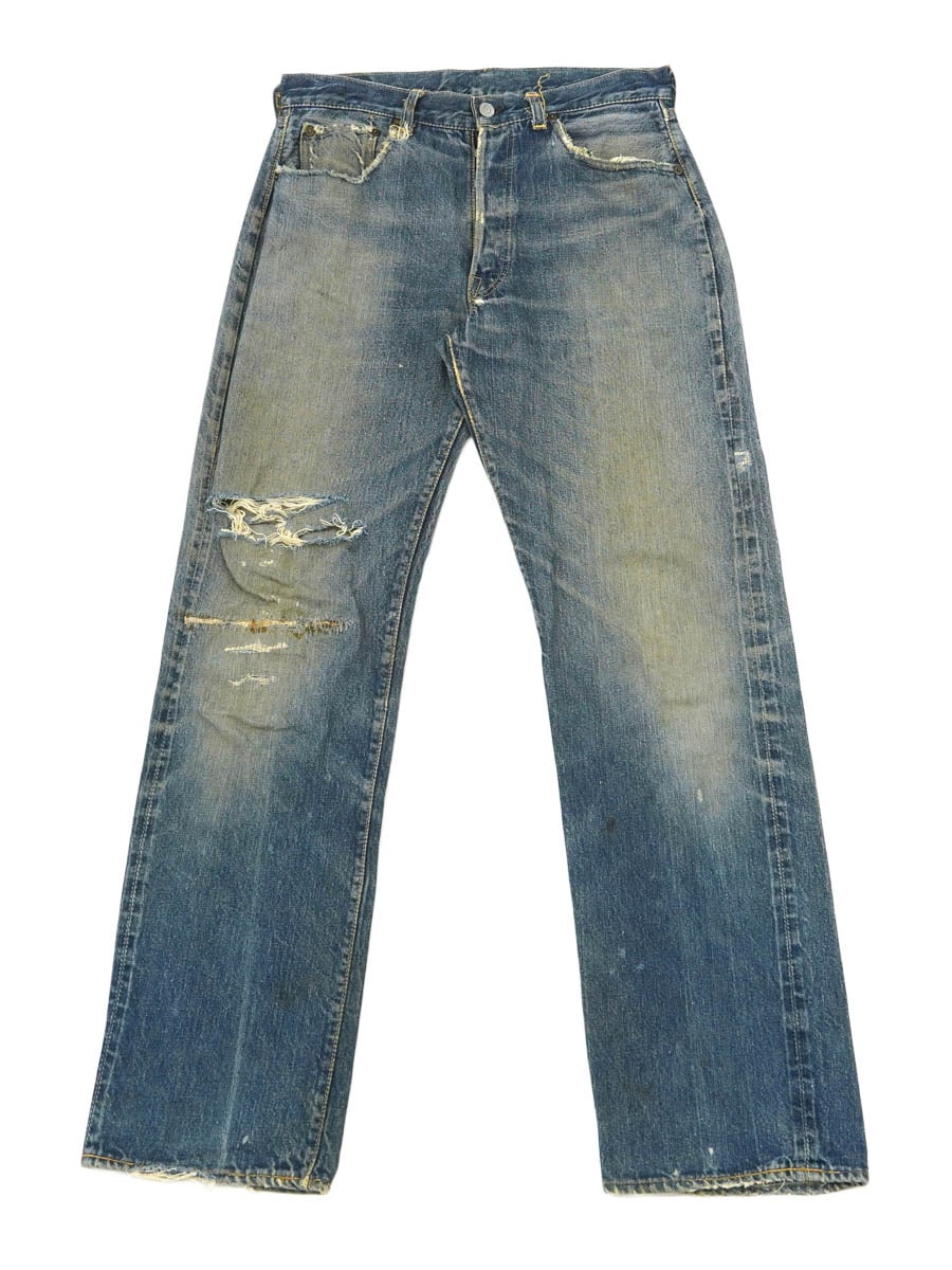 50's Levi's 501XX デニムパンツ 味あり渋雰囲気 実寸(32x32位)