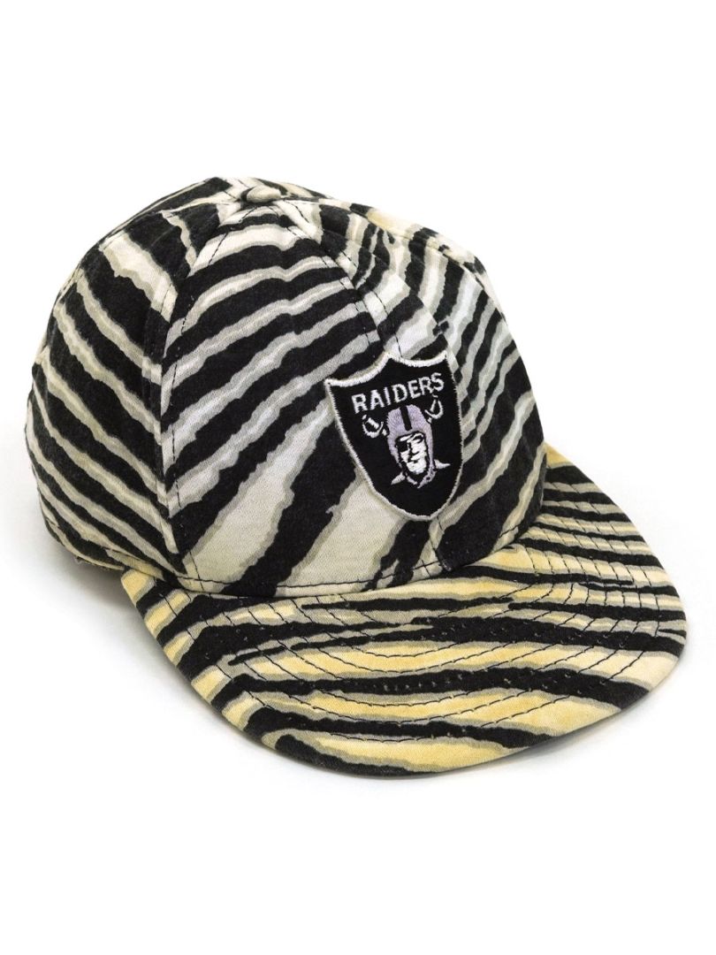 90's ZUBAZ ''RAIDERS'' ゼブラ柄 6パネルキャップ | NEW ITEM