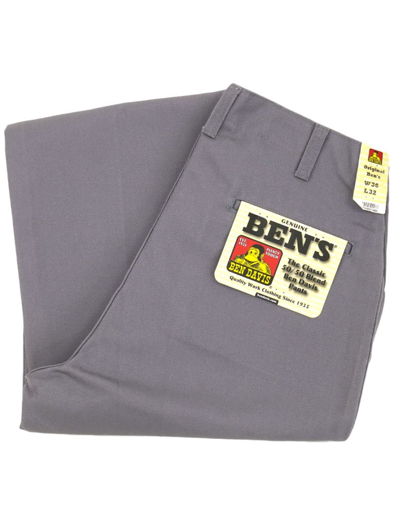 BEN DAVIS ワークパンツ グレー 表記(36x32) フラッシャー付き未使用