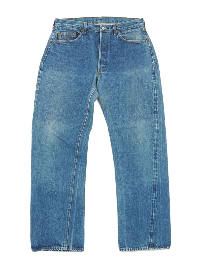 80's Levi's 501 赤耳 美ブルー デニムパンツ 表記(35x34) | すべての