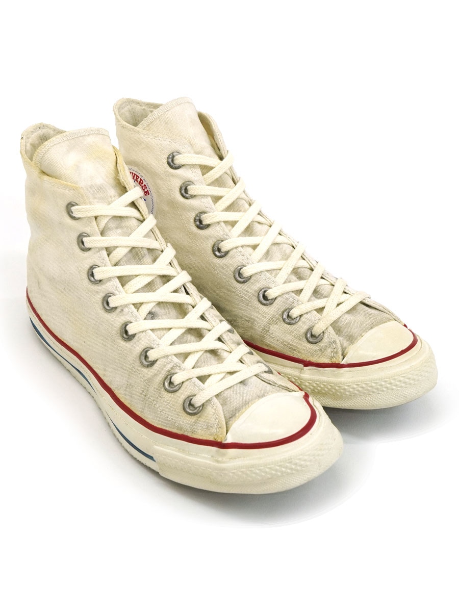 60's～ コンバース チャックテイラーHI ホワイト 表記(8)
