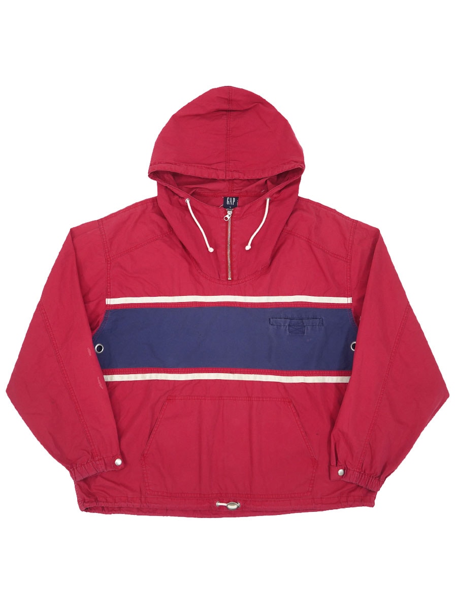 OLD GAP コットンアノラックパーカー　茄子紺 OLD GAP コットンアノラックパーカー 茄子紺 90's オールド GAP