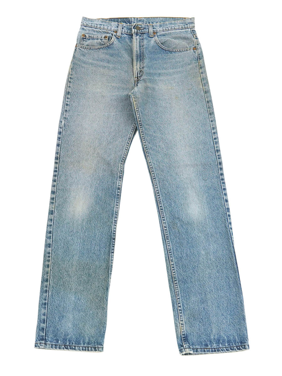 【各種割引】90's 日本製 LEVI'S 505 デニム パンツW36 90s USA製 Levi'sリーバイス 505 デニムパンツ W36 L32☆156