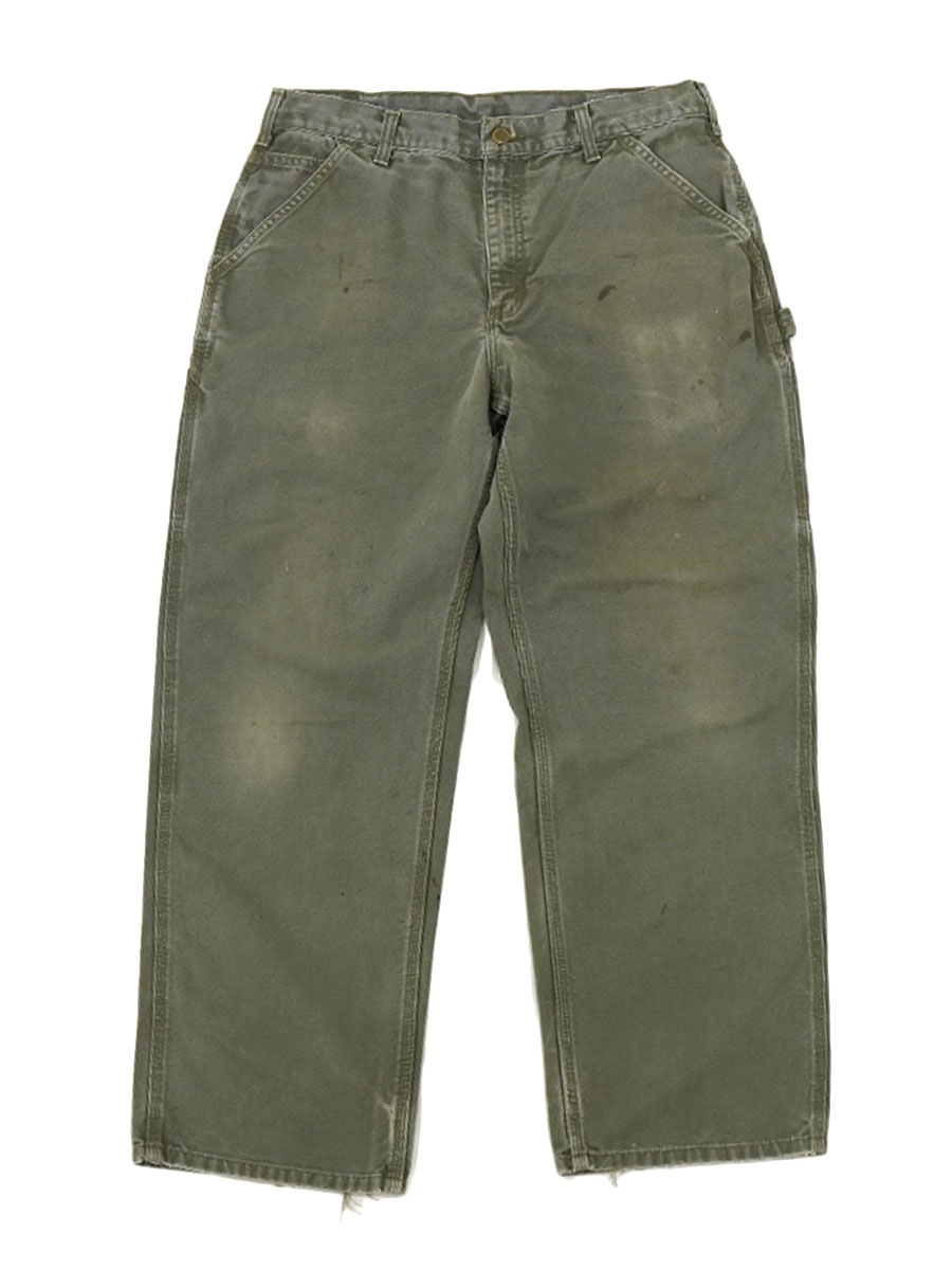 90s W44 carhartt ダックパンツ モス グリーン 星タグ 90s W44 carhartt ダックパンツ モス グリーン 星タグ - メルカリ