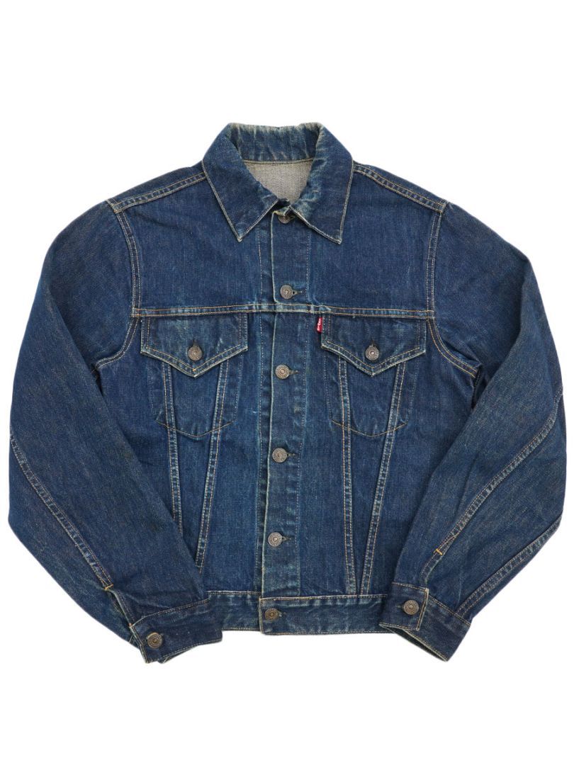 60's Levi's 557XX ギャラ BIG-E デニムジャケット 濃紺 表記(36
