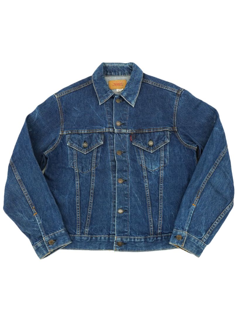 ヴィンテージ90sダブルボタンテーラードデニムジャケット2XLビッグサイズ刺繍 原宿 ヴィンテージ 古着 ベルベルジン WEBストア商品案内