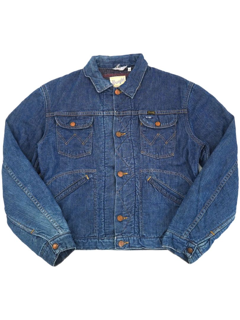 70's Wrangler 20MJL ブランケットライナー デニムジャケット