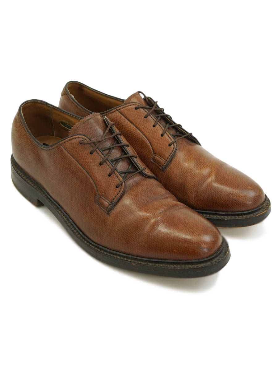 Florsheim】プレーントゥシューズ US9 1/2D ブラウン Florsheim】プレーントゥシューズ US9 1/2D ブラウン