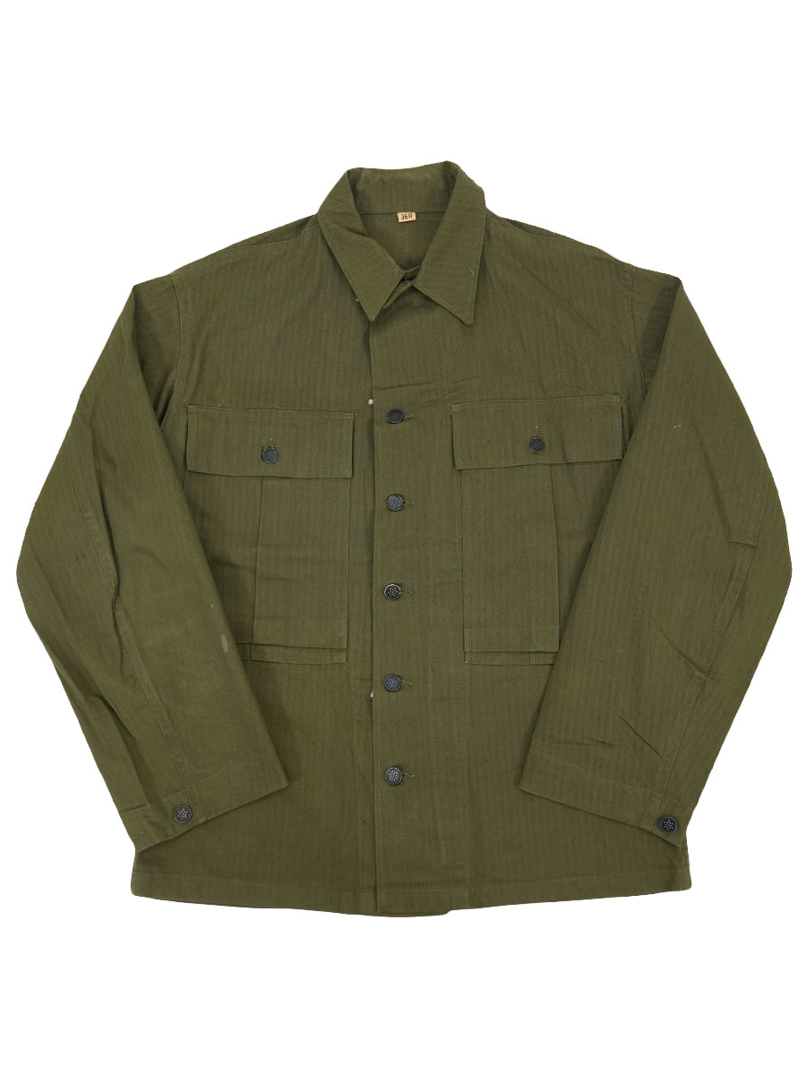 us army m43 hbt ジャケット 13スター 13スターボタン 40s 40's U.S.ARMY M-43 HBTジャケット 13スターボタン 表記(36R