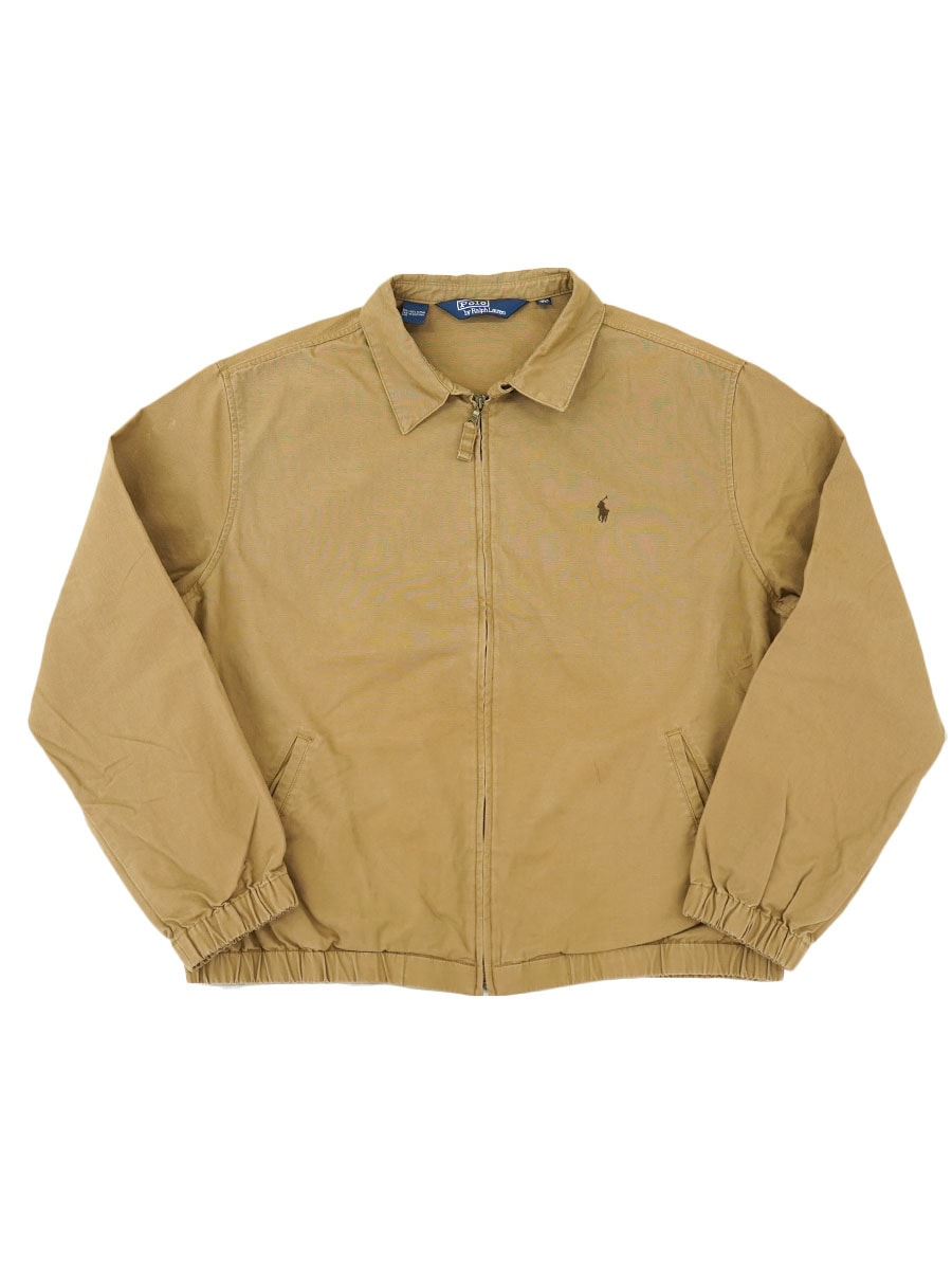 ラルフローレン 100%コットン スウィングトップ 表記(XL) モカ