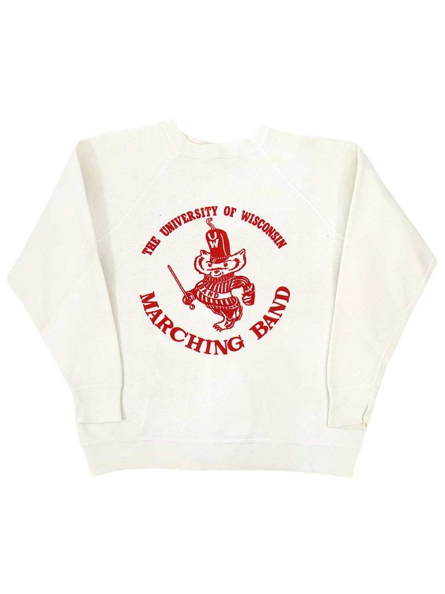 60's ''UNIVERSITY OF WISCONSIN MARCHING BAND'' 3段フロッキー