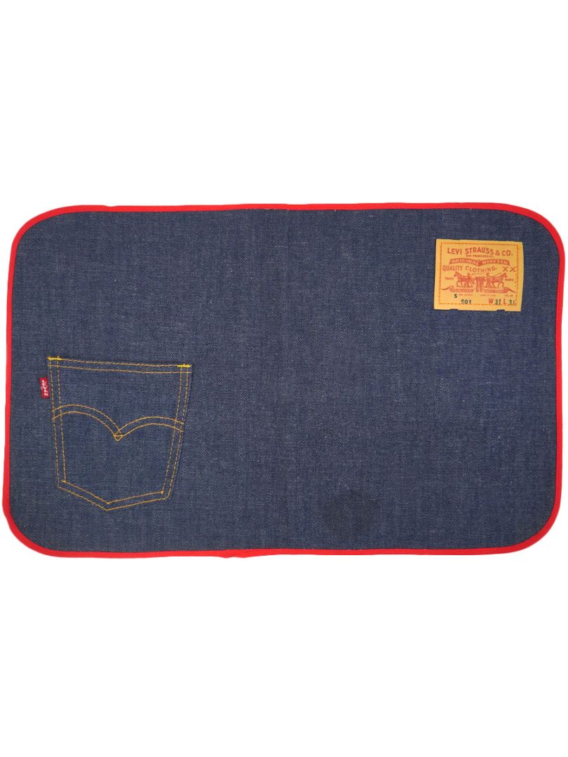 60's Levi's デニムランチョンマット Sタイプパッチ BIG-Eタブ　