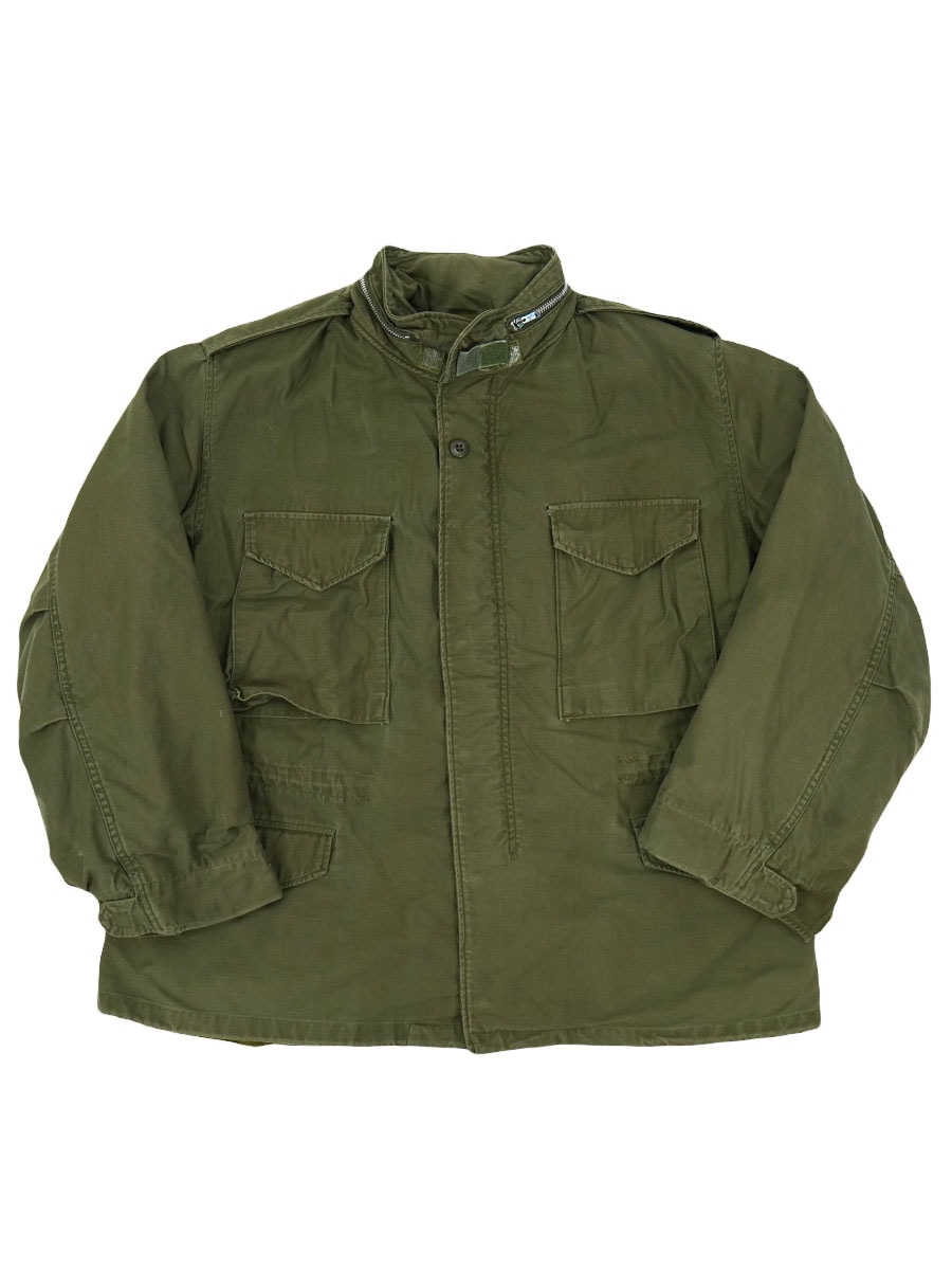 M−65 フィールドジャケット 3rd large-short ライナー付き 71's U.S.ARMY M-65 フィールドジャケット アルミジップ 表記