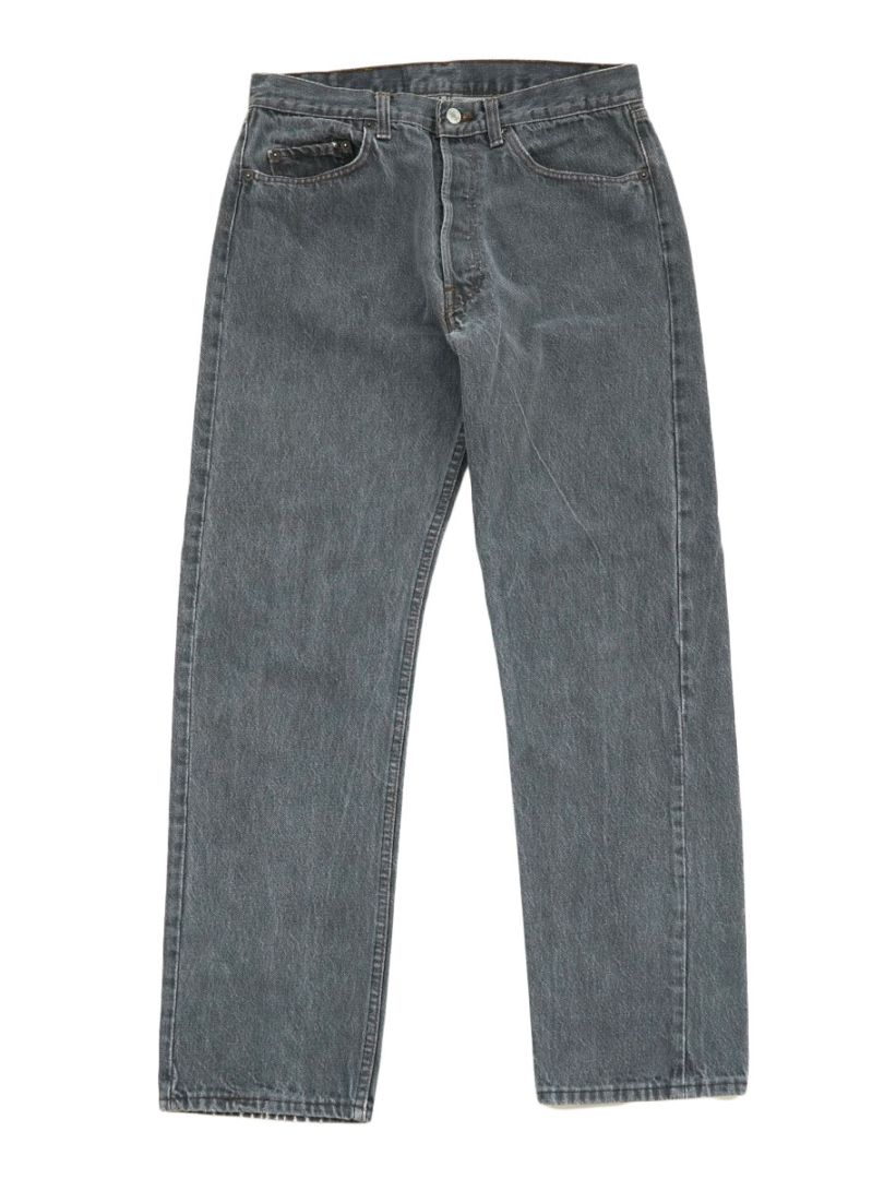 80's～ Levi's 501 ブラック デニムパンツ 表記(33x30) USA製