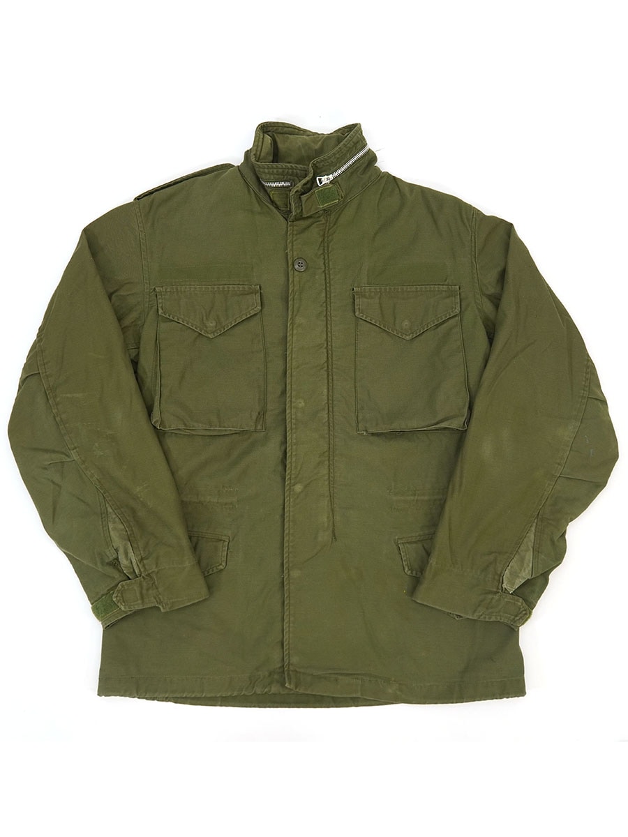 60's～ U.S.ARMY M-65 フィールドジャケット アルミジップ 表記