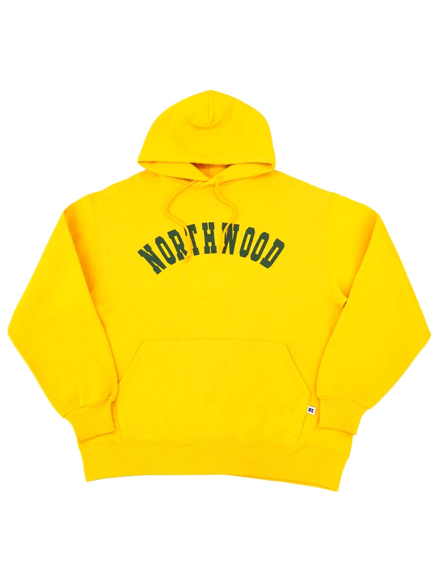 RUSSELL ATHLETIC イエローパーカー M 80年代〜90年代 90's RUSSELL ATHLETIC ''NORTHWOOD'' スウェットパーカ