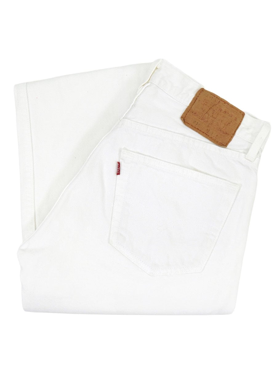 90's Levi's 501 ホワイト デニムパンツ 表記(31x30) USA製
