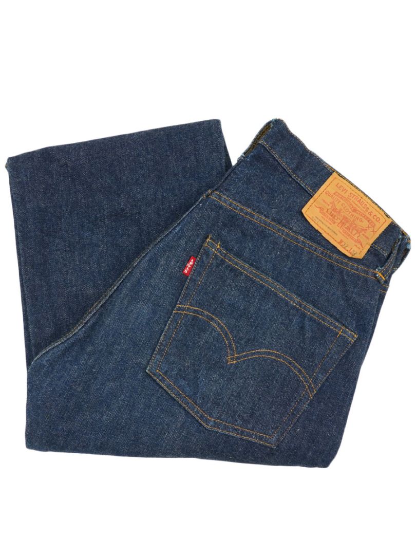 70's Levi's 501 66前期 デニムパンツ 真っ紺 表記(32x34