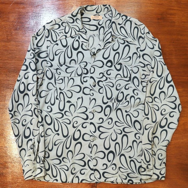 1950s ROKABILLY SHIRT , Size M