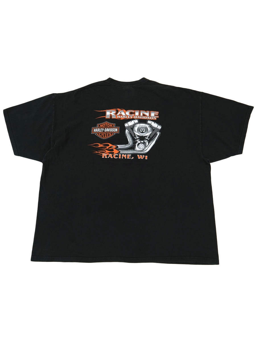 6WD251 Harley-Davidson 両面プリント tシャツ 6WD251 Harley-Davidson 両面プリント tシャツ