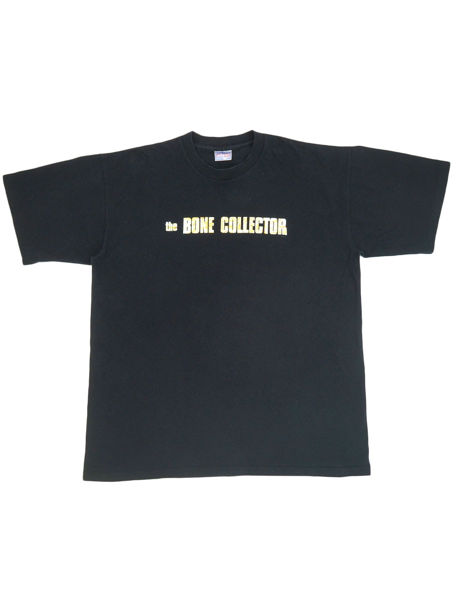 90's All Sport ''ボーン・コレクター'' プリントTシャツ ブラック 表記(XL)