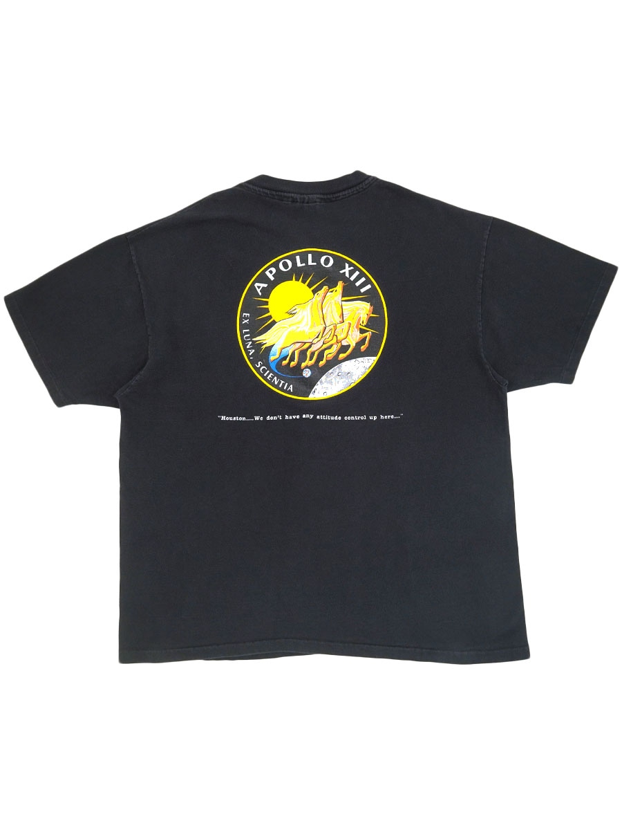 90's Hanes ''アポロ13'' 両面プリント ムービーTシャツ 表記(XL) USA製