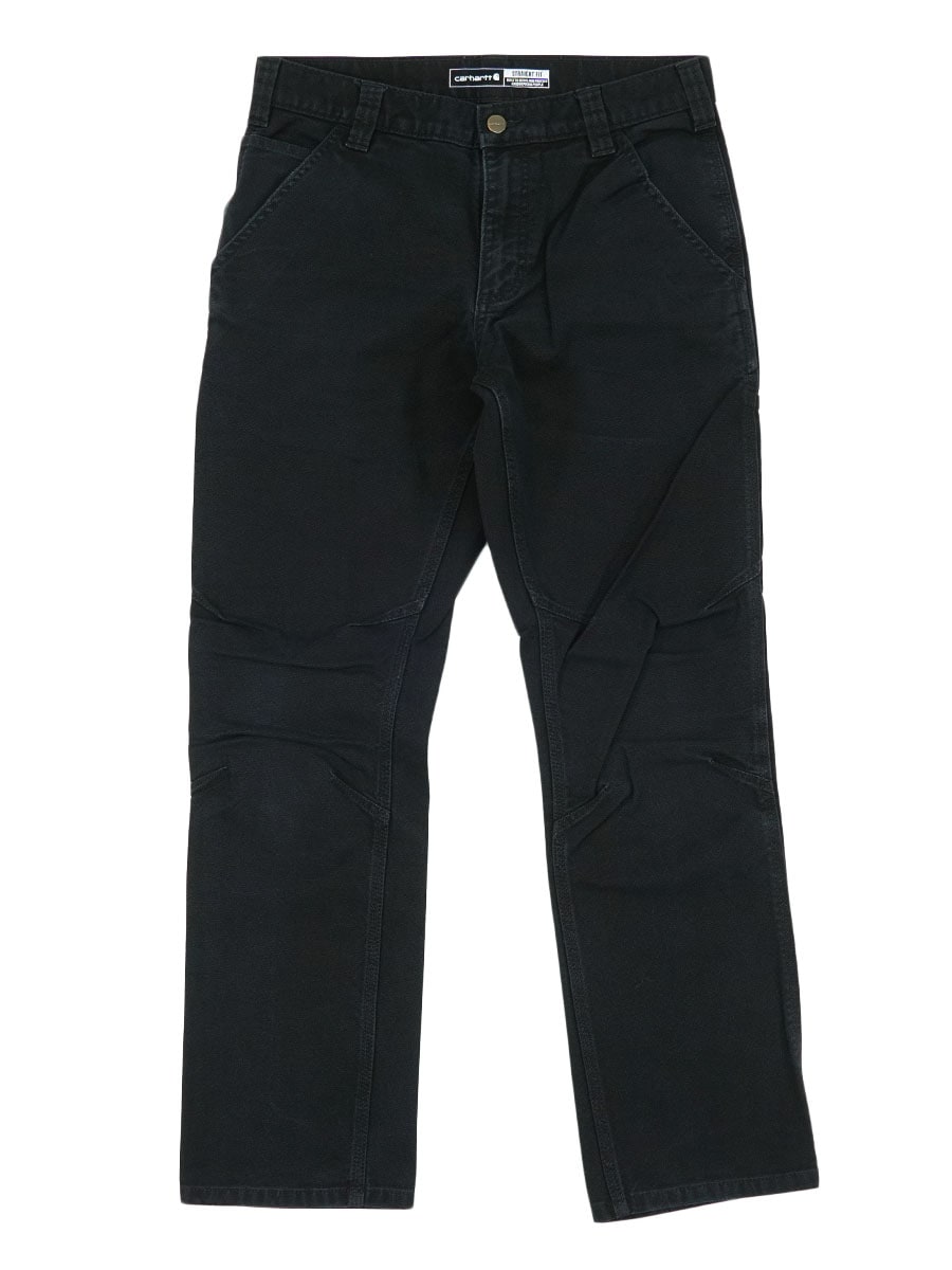 カーハート  STRAIGHT FIT ダックペインターパンツ ブラック 表記(31x30)