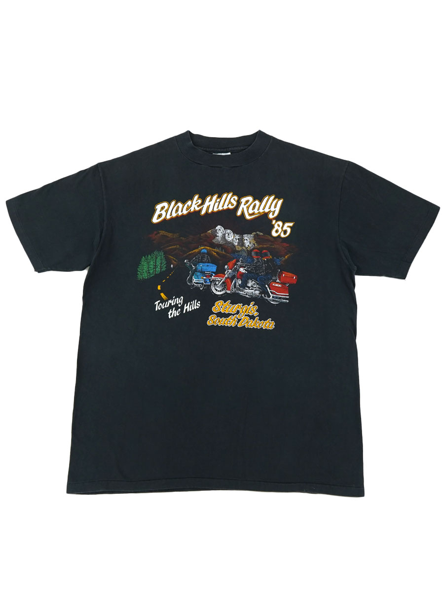 80's Hanes ハーレーダヴィッドソン ''BLACK HILLS RALLY '85'' 両面