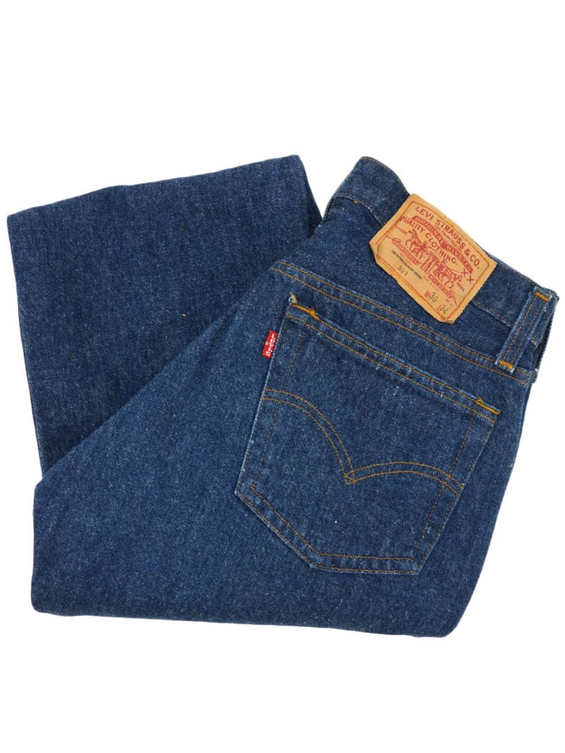 80's～ Levi's 501 デニムパンツ 濃紺 表記(30x34) USA製