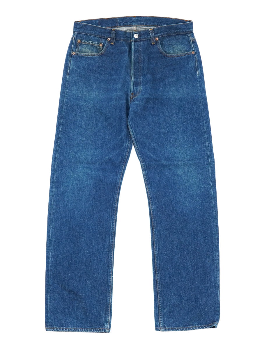 LEVI’S デニムパンツ501 80's Levi's 501 デニムパンツ 濃紺 USA製 表記(28x38