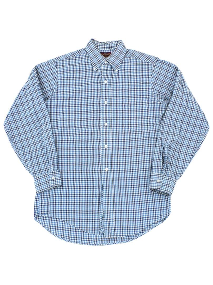 VAN HEUSEN 60s ボタンダウンシャツ メンズ 60's VAN HEUSEN V-Taper 3点留め チェック柄 ボタンダウン