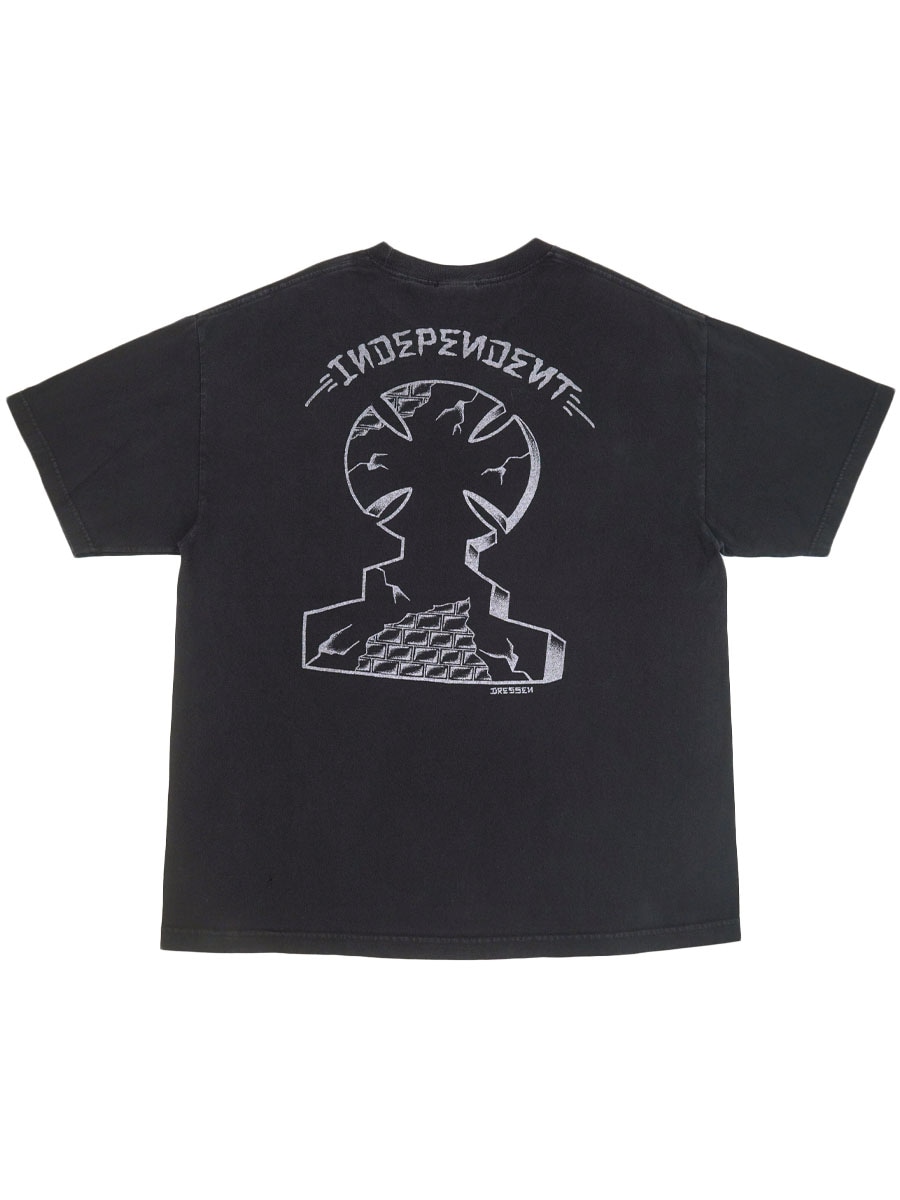 90s INDEPENDENT Tシャツ XL NHS ブラック 90's~ NHS ''INDEPENDENT'' 両面プリント Tシャツ ブラック