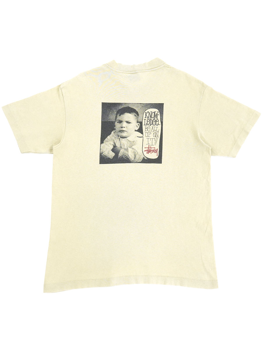 80's～ 黒タグ STUSSY REMIXED CLASSICS ''KNOW-LEDGE BE ALL