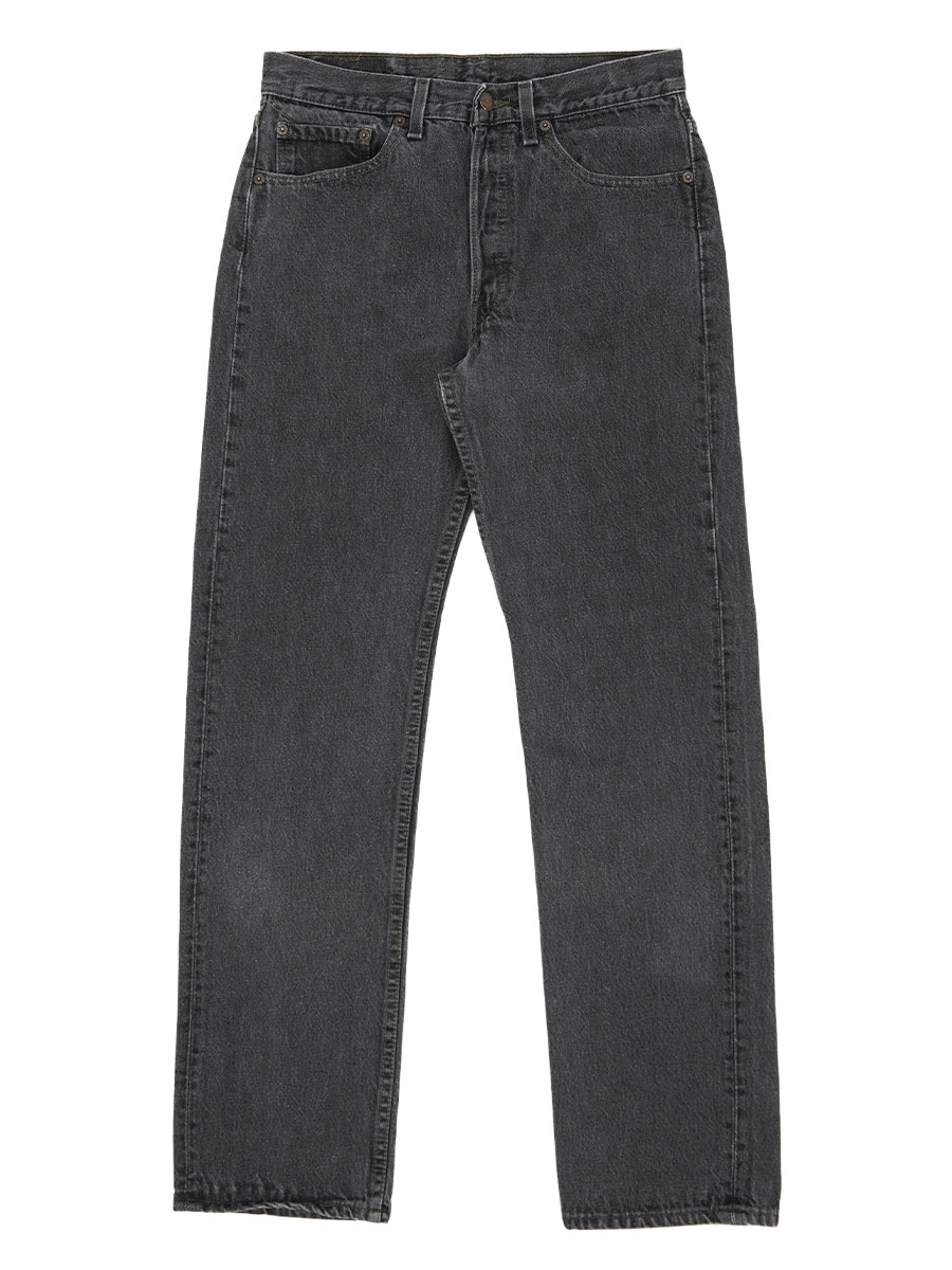 90's Levi's 501 先染めブラック デニムパンツ 表記(31x32) USA製