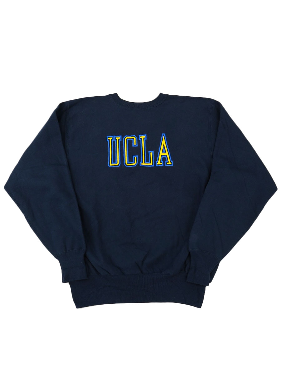 90s ダーバン ブルゾン ma-1 背面チャンピョン刺繍 シングルジャケット 90's 刺繍タグ チャンピオンRW ''UCLA'' 刺繍ロゴ 表記(XXL) USA