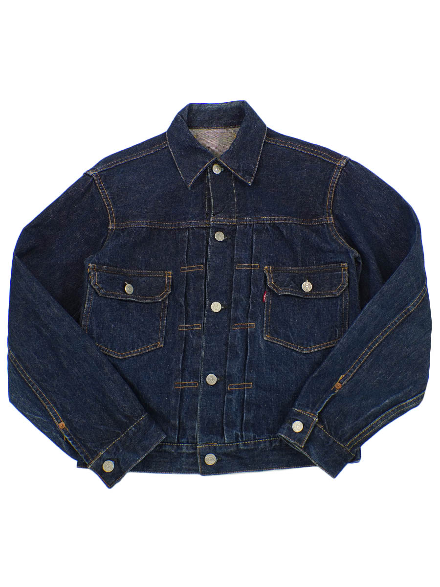 LETTYLevi's✖︎ストレンジャーシングス デニムジャケット XL Levi's(リーバイス) 30th 別注 Type 1 Trucker Jacket BLACK